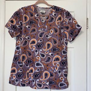 Uniform Advantage Halloween scrub top